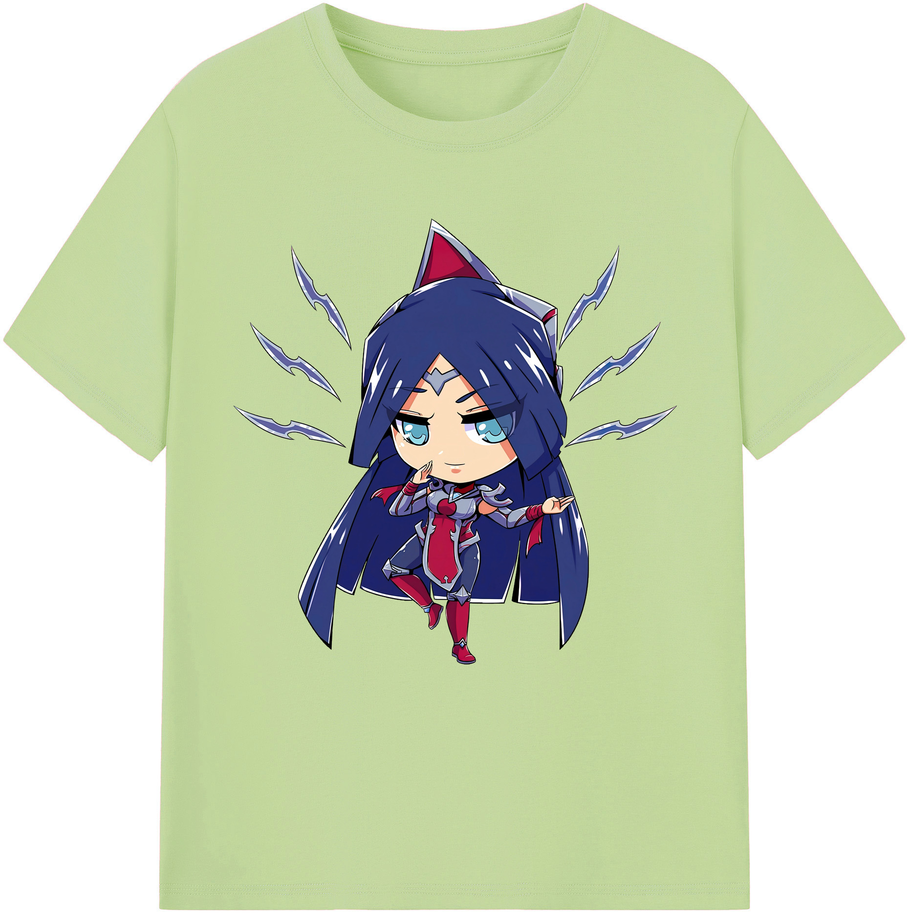 リーグ・オブ・レジェンド League of Legends LOL 綿100％半袖Tシャツ（フロントプリント）